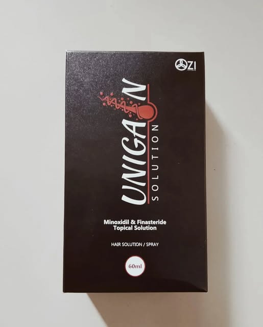 Unigain Solution | Minoxidil & Finasteride Topical Solution (60 ml) 